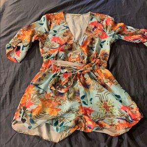 Floral Romper